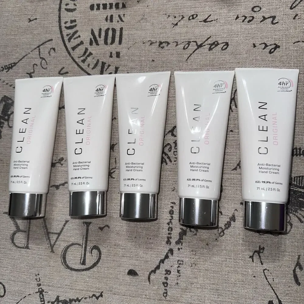 BRAND NEW CLEAN Lot Of 5 Tubes ORIGINAL Moisturizer Sanitation Hand Cream 2.5 Oz
